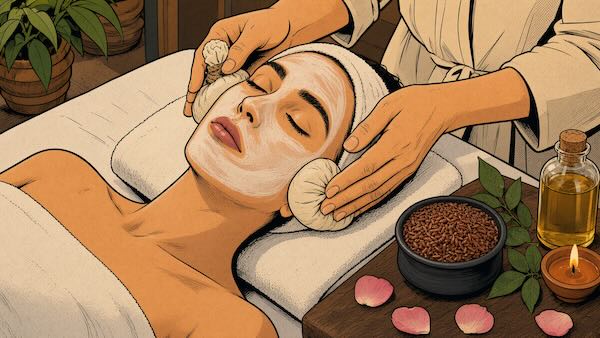 Njavara Facial — Ayurvedic treatment at LUMA Goa Palolem