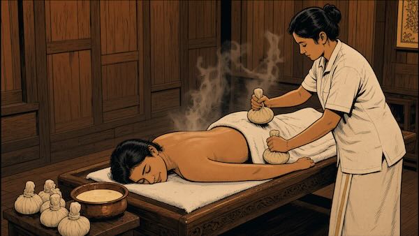 Njavarakizhi — Ayurvedic treatment at LUMA Goa Palolem
