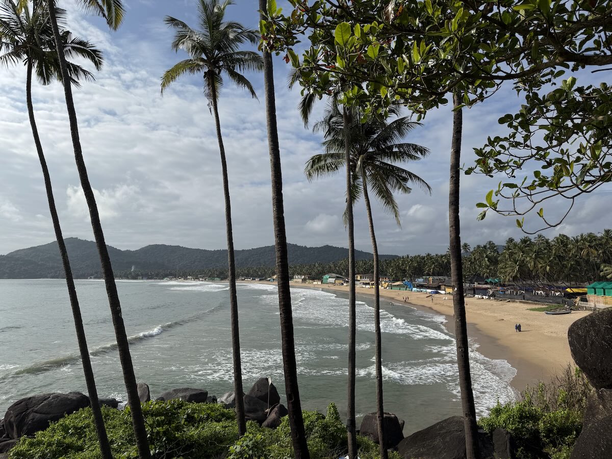 Palolem beach in South Goa