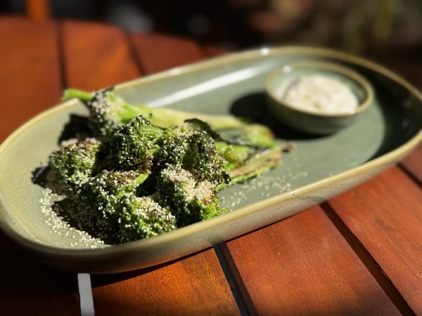 Crispy Broccoli With Zesty Mayo And Poppy Seeds